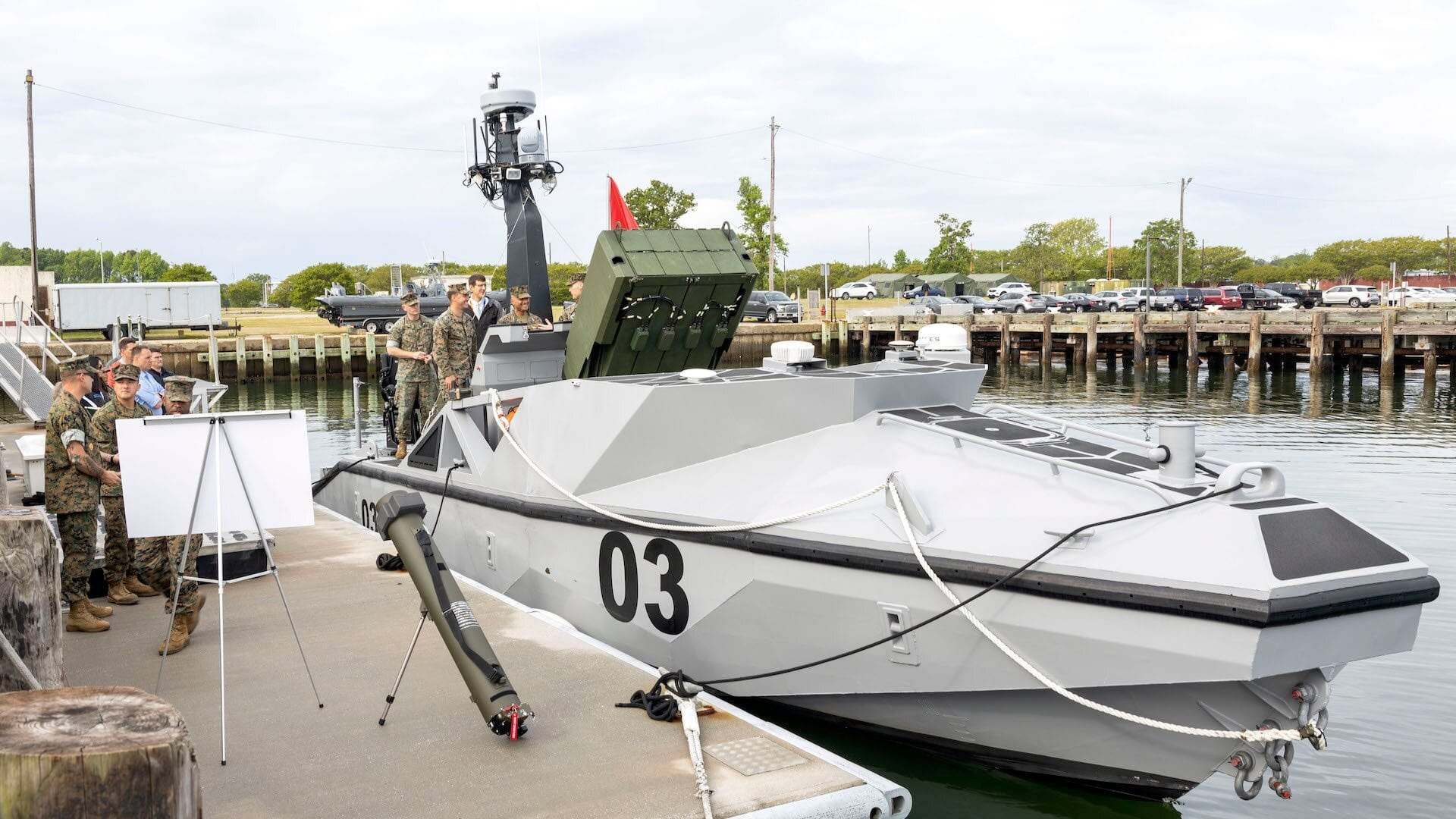 Long Range Unmanned Surface Vessel (LRUSV) — view 1